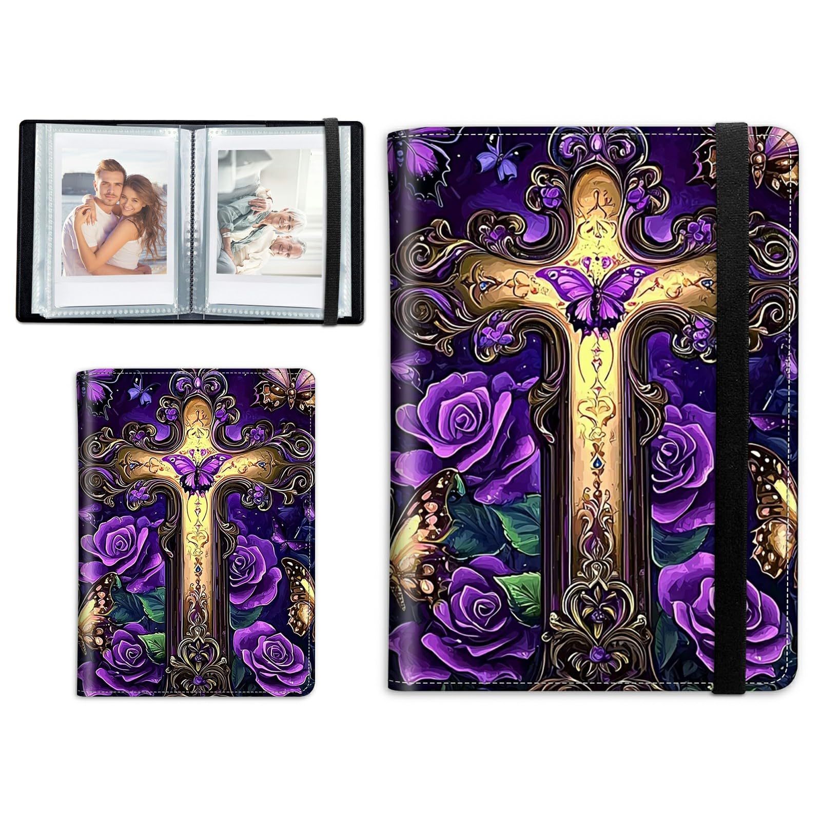 Album photos de 5 x 7,6 cm idéal pour célébrer un mariage ou un anniversaire