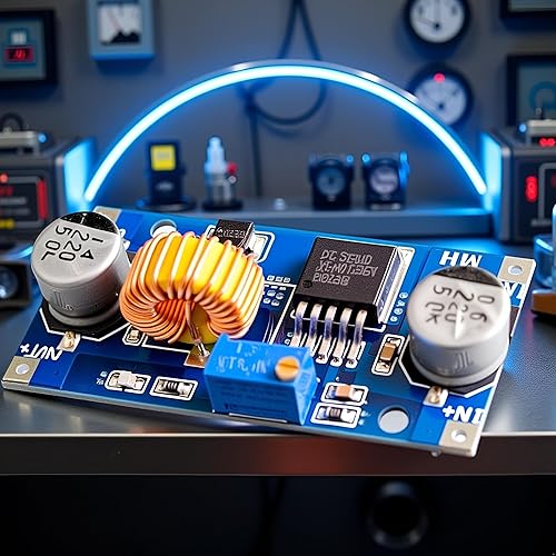 Miniatura 5 de 5A Dc-Dc 4-38V a 1.25-36V Voltaje Reductor Ajustable de Alta Potencia Convertidor de Buck Convertidores de Potencia Módulo Regulador de Voltaje de