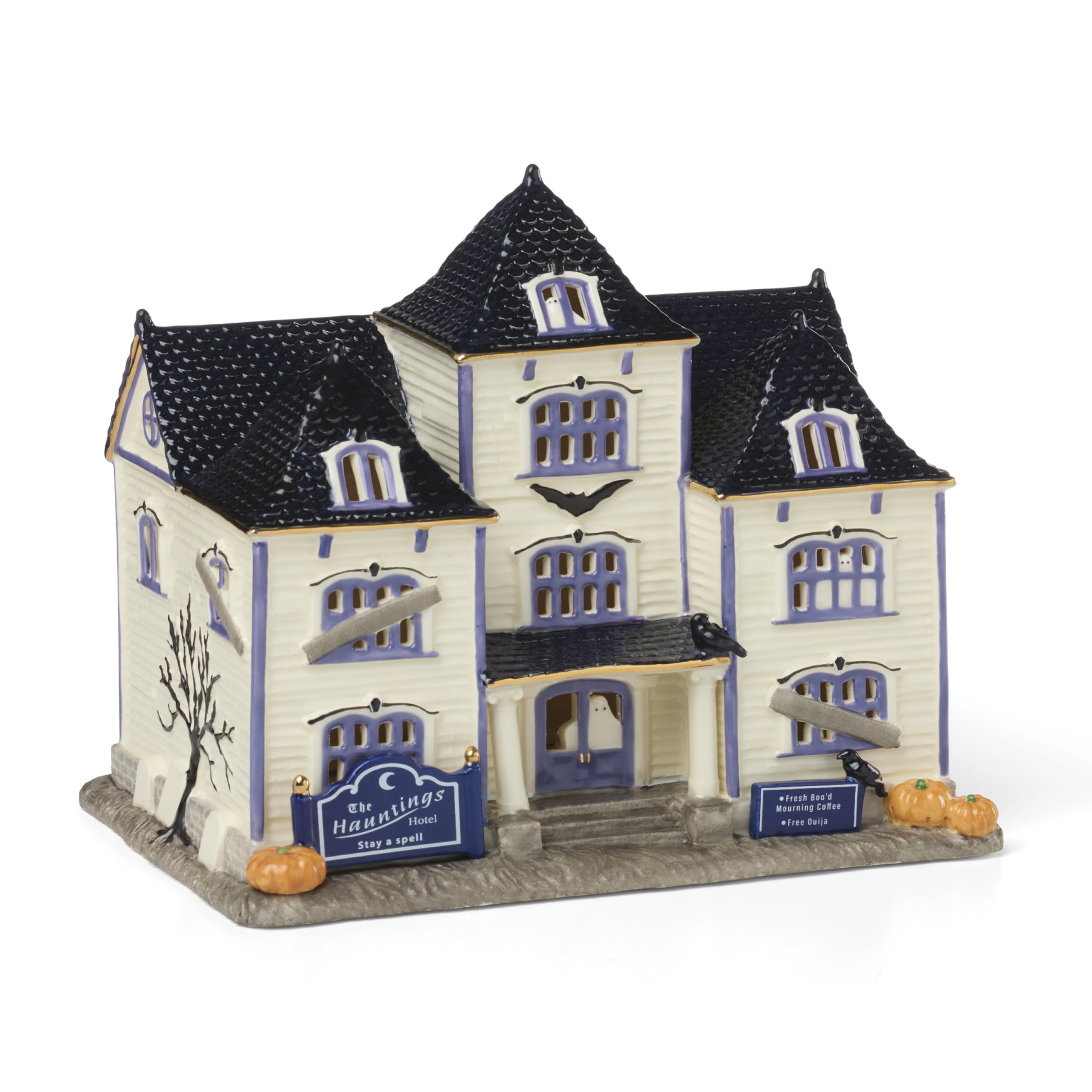 Lenox Vintage Halloween Hotel Light-Up Figurine