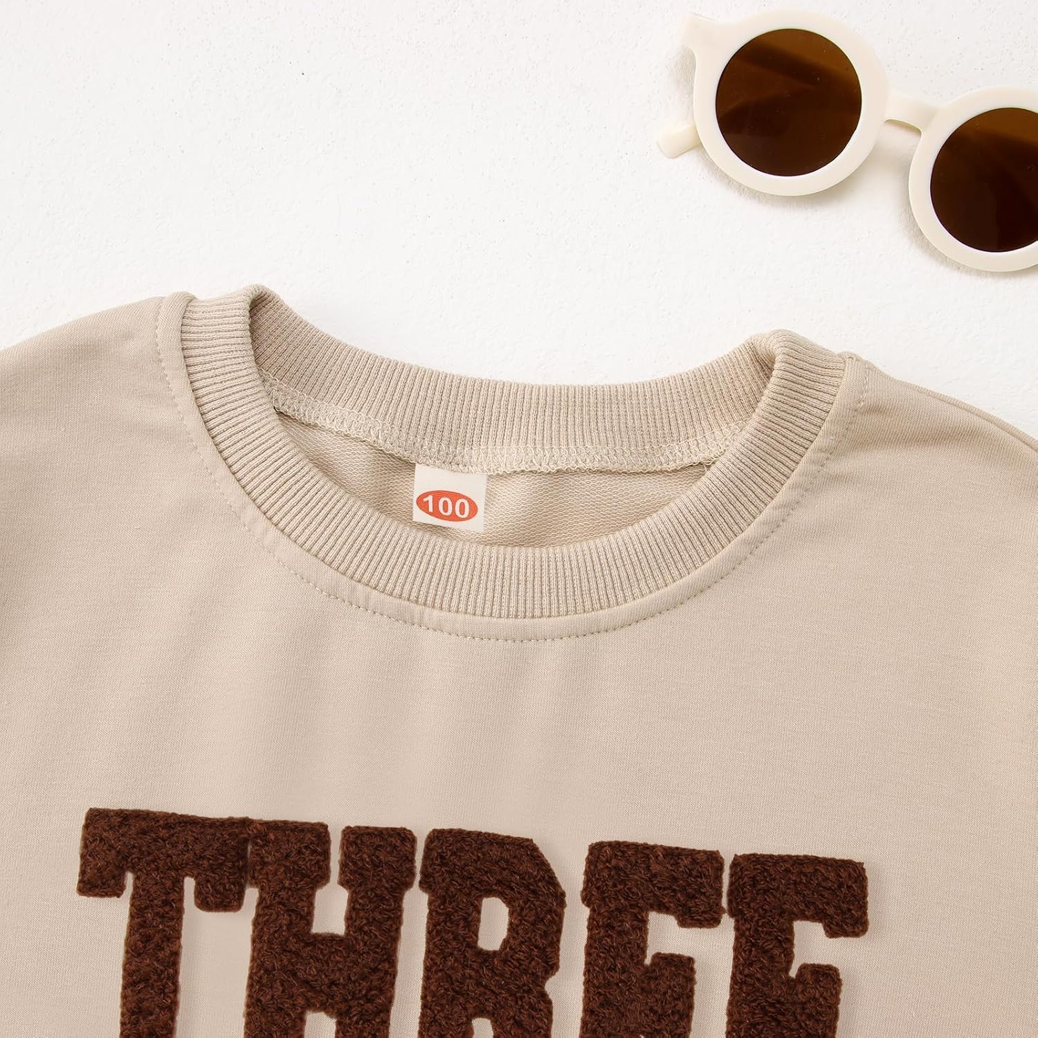 Birthday Sweatshirts for Toddler Baby Boys Girls One-Seven Embroidery Letter Party Outfits Shirts Fall Tops - Image 4