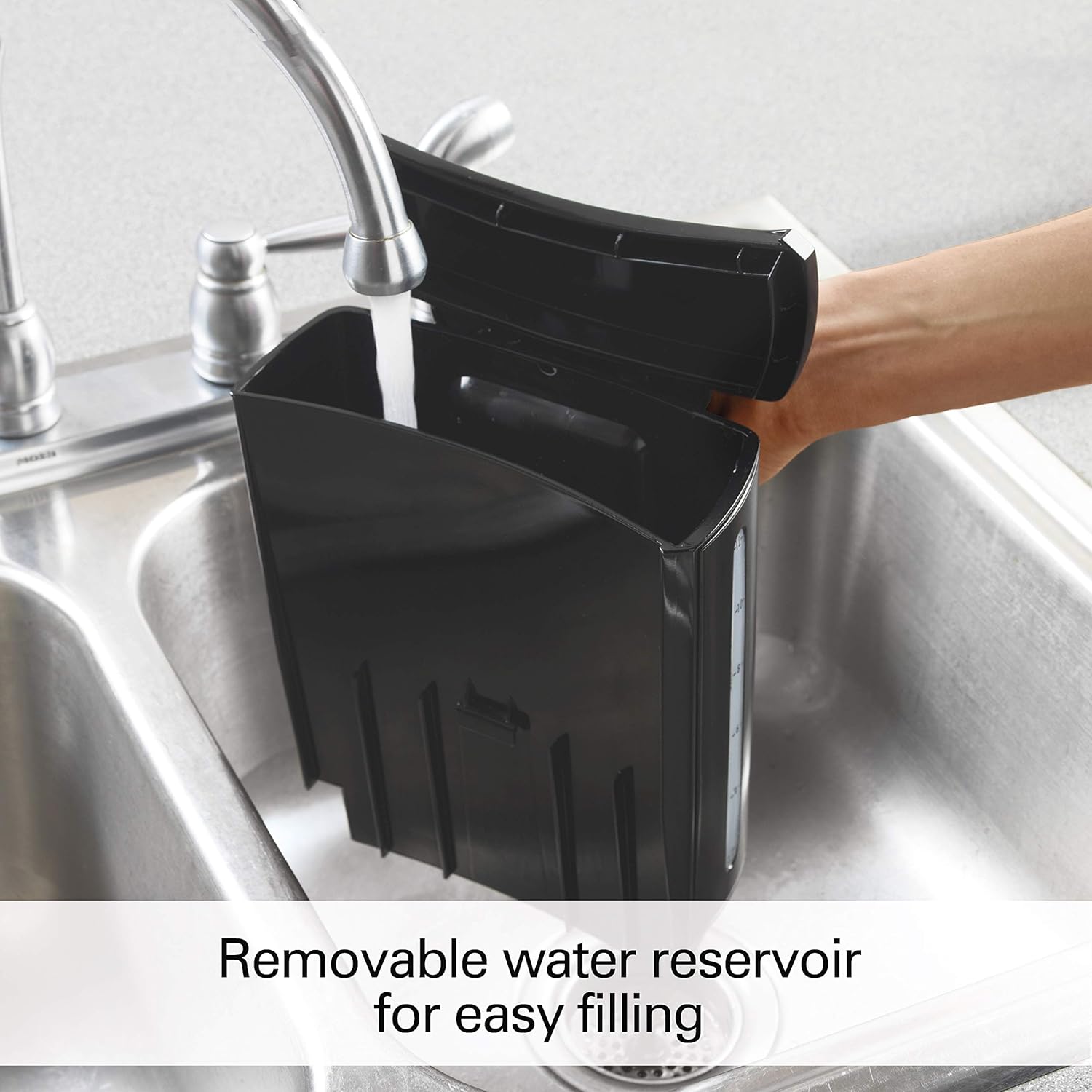 Hamilton Beach (47950) Coffee Maker with 12 Cup Capacity & Internal Storage Coffee Pot, Brewstation, Black/Stainless Steel: Coffee Maker: Home & Kitchen