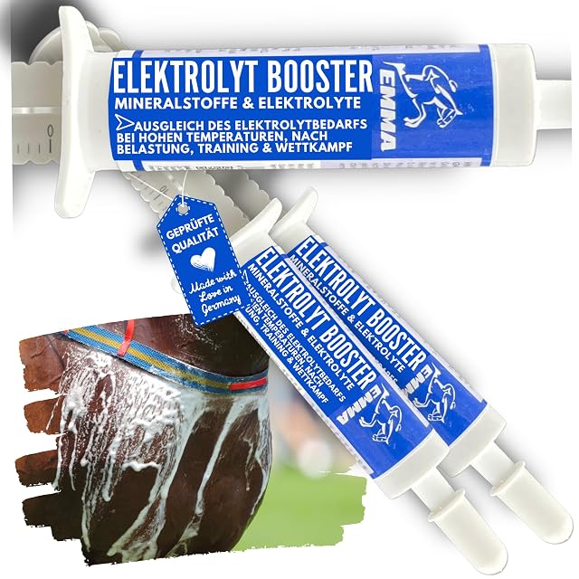 Electrolitos Caballo - Pasta vitamínica I Complejo vitamínico b I Electrolitos para Caballos Sodio Potasio…