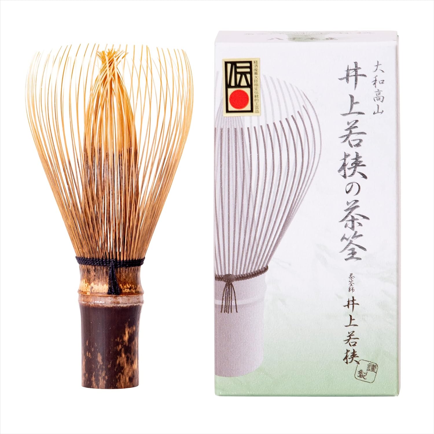Ocha & Co. Japanese Bamboo Whisk Nara Takayama Chasen Black Bamboo Matcha Whisk