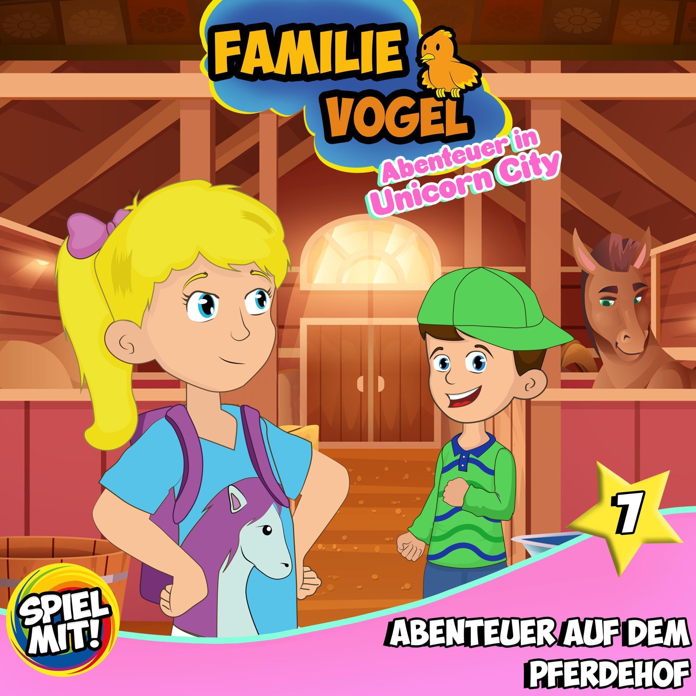 Cover art for Abenteuer auf dem Pferdehof: Abenteuer in Unicorn City