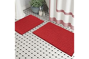 Stripey Red Rug Sets for Festive Home Decor