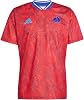 adidas Men's France Rugby Prematch Short Sleeve (Pack of 1)