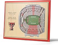Vista 20 de YouTheFan NCAA Oklahoma Sooners - Arte de pared 3D de 5 capas con vista al estadio, Gaylord Family Oklahoma Memorial Stadium, 13.00 x 17.00 pulgadas