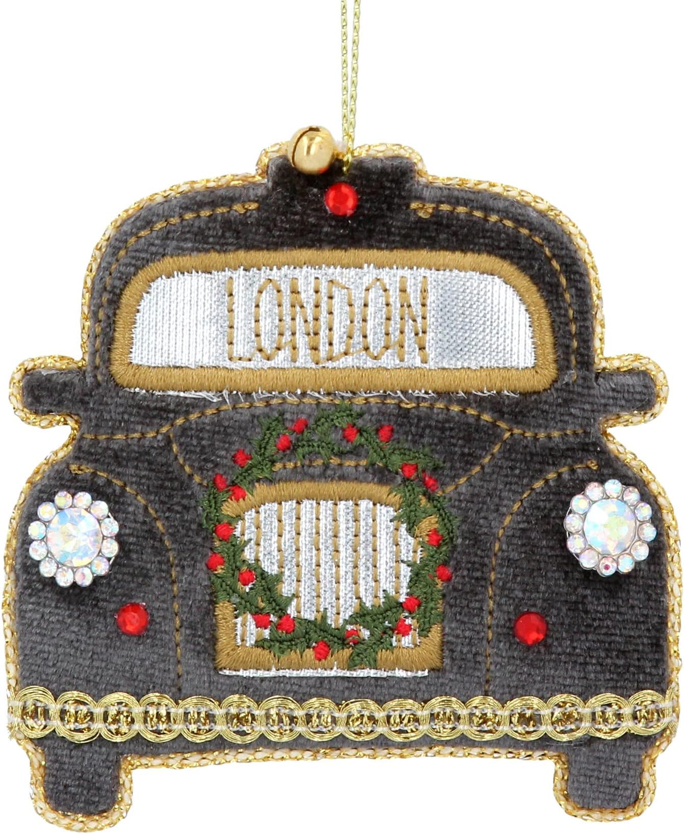 Gisela Graham London Taxi Christmas Tree Decoration
