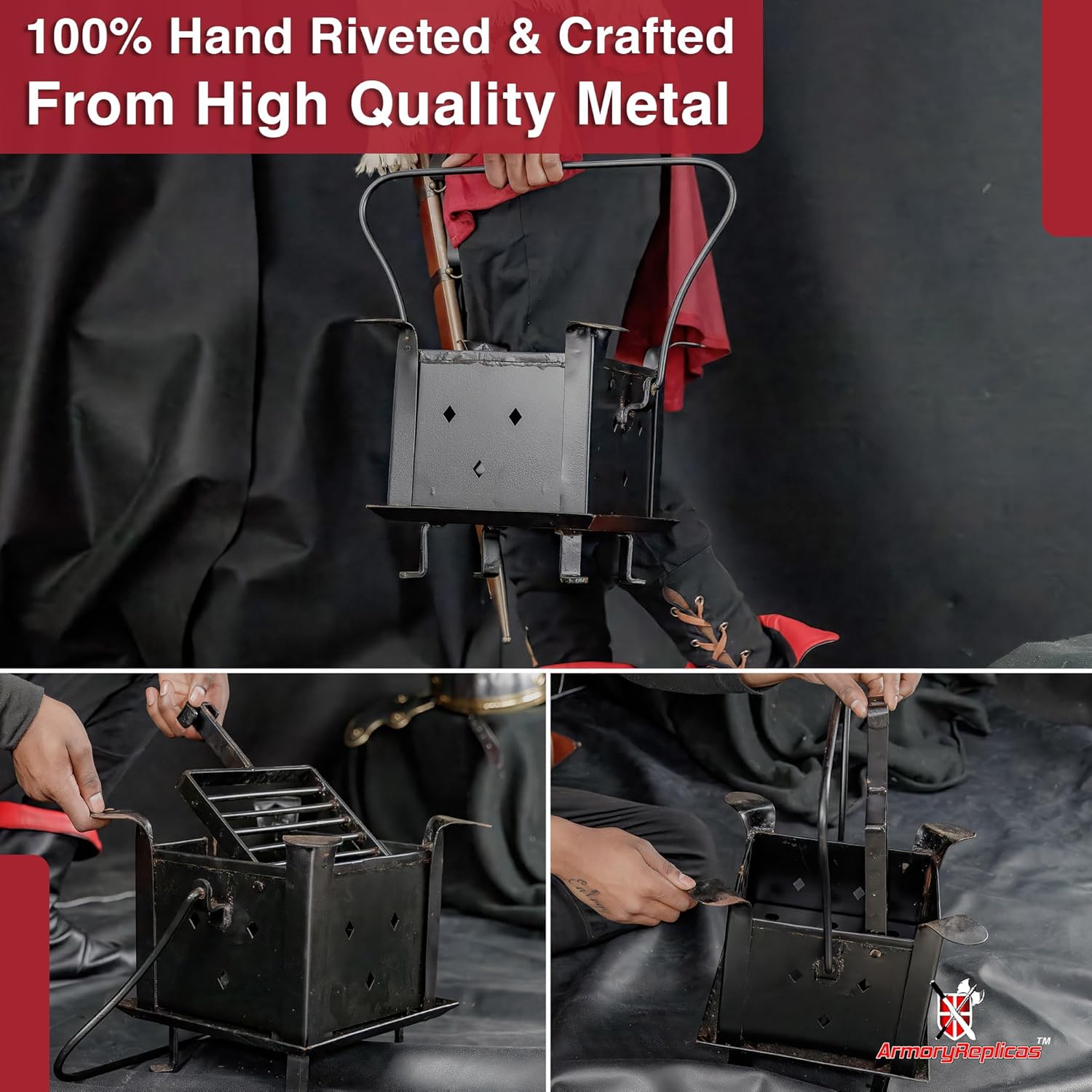 Armory Replicas Ancient Roman Fire Pit Grill