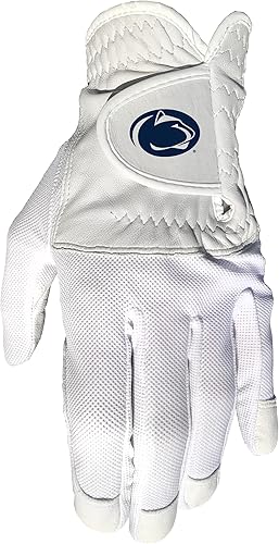 Vista 22 de Team Golf NCAA - Guante de golf para mano izquierda para hombre, para diestros, talla única, incluye marcador magnético extraíble de doble cara