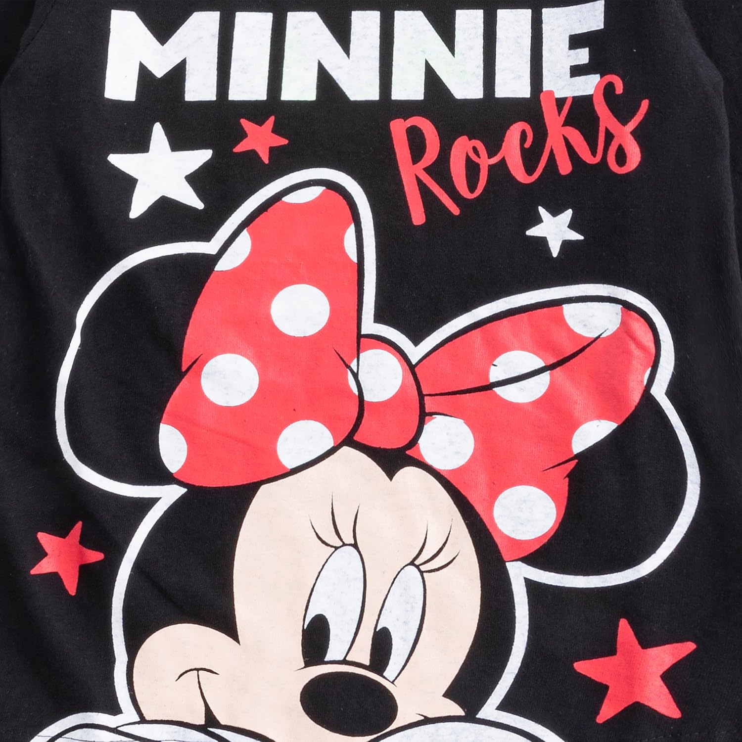 Disney Minnie Mouse Girls 3 Pack Long Sleeve Shirts for Infants, Toddlers, and Big Kids - Image 3