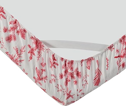 Vista 13 de Elegant Comfort Sábanas suaves de lujo con patrón navideño 1500 microfibra de calidad hotelera de alta calidad, suavidad, resistente a las arrugas