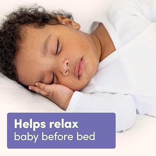 Miniatura 3 de Aveeno Baby Calming Comfort Bath & Wash with Relaxing Lavender & Vanilla Scents & Natural Oat Extract, Hypoallergenic & Tear-Free Formula, Paraben