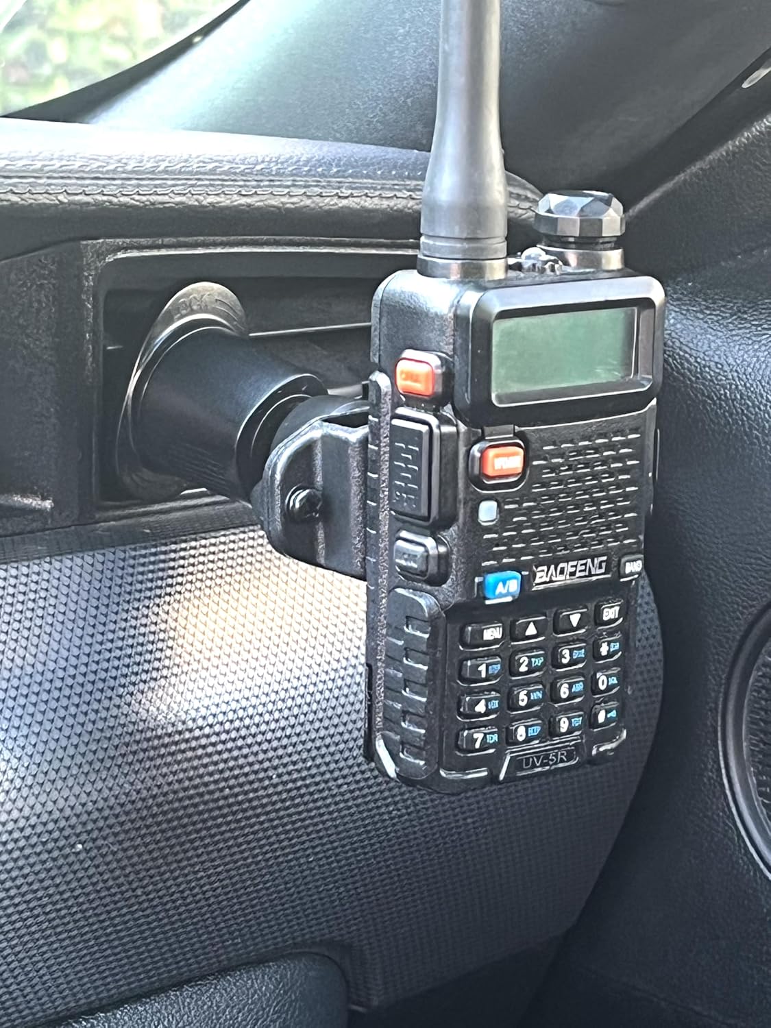 Lido Vent Mount for Anytone Baofeng Icom Kenwood Yaesu HT or Microphone with Button or Clip image 4