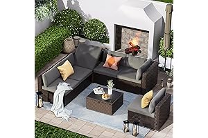 7-Piece Patio Sectional Furniture Set: Comfort, Style, and Functionality for Your Outdoor Oasis