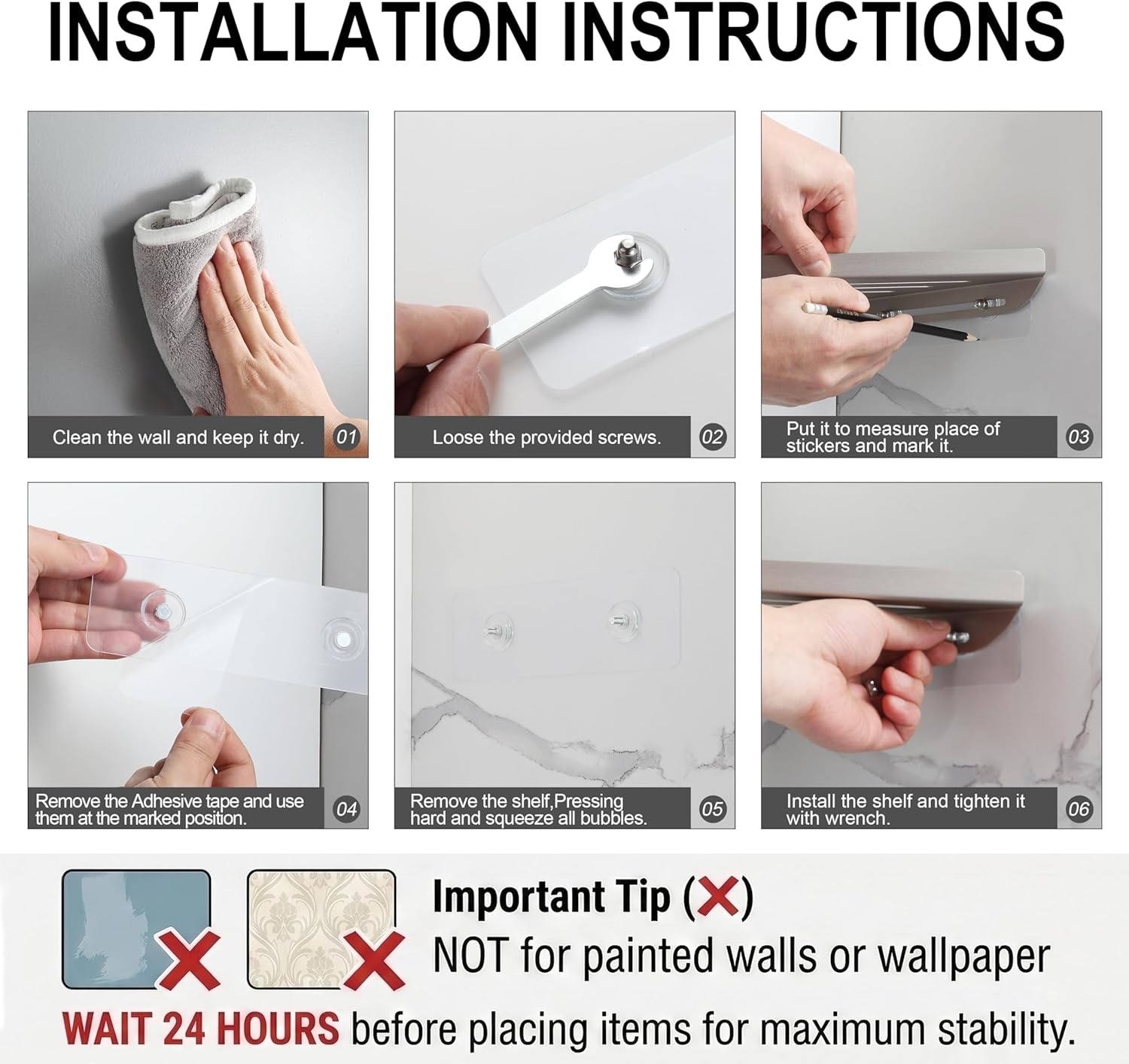 BVL Corner Shower Shelf, 8 Inch Brushed Nickel 2-PACK Bathroom Corner Organizer, 3M Adhesive Wall Mounted Shower Caddy, Waterproof Rustproof Metal Storage Rack for Shampoo Soap