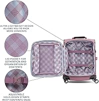 Vista 74 de Travelpro Maxlite 5 - Juego de 2 piezas de equipaje de mano de tela, expandibles con 4 ruedas giratorias, bolso blando para debajo del asiento, Negro