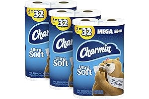 Ultra Soft Super Mega Charmin Toilet Paper for Unstoppable Comfort