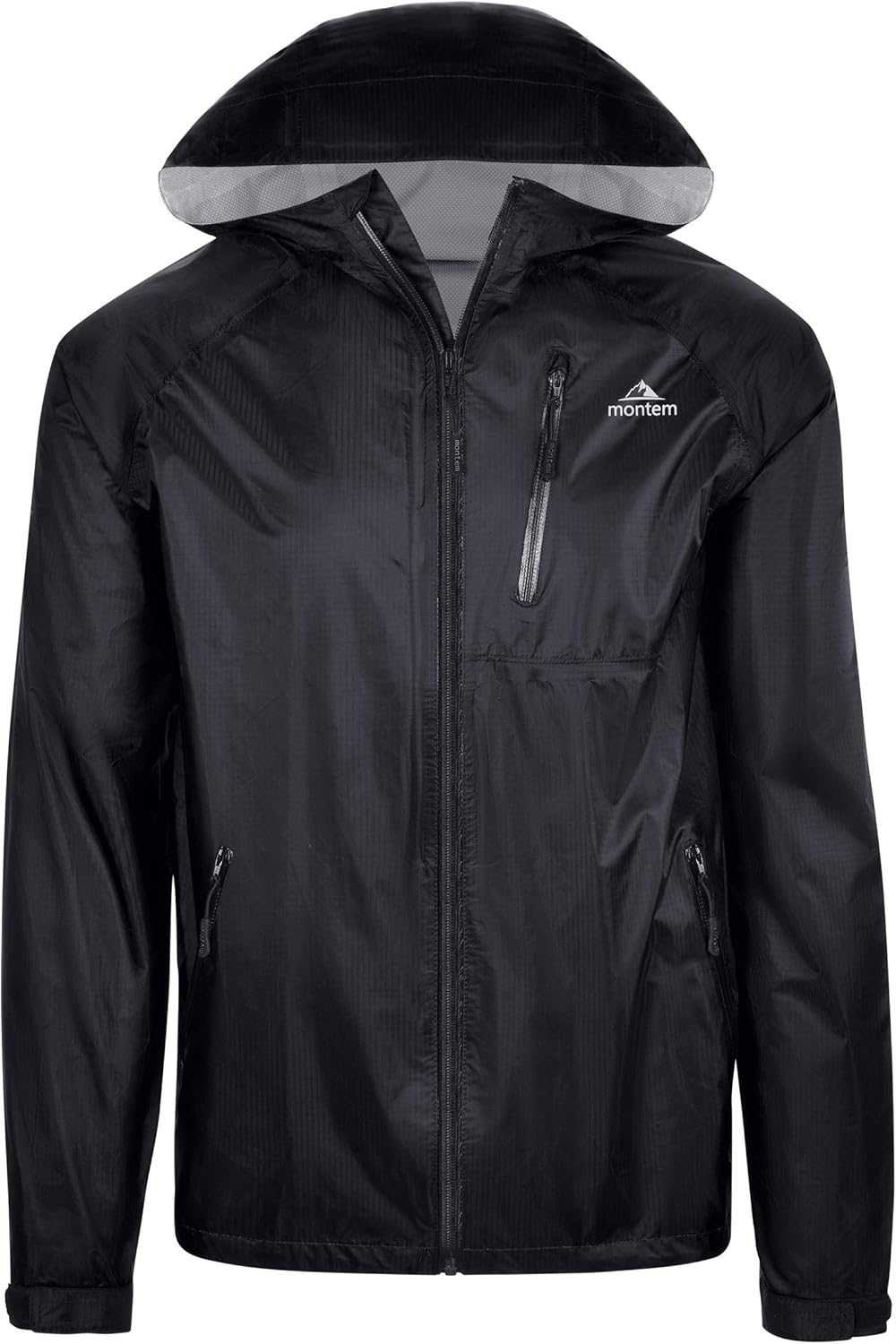 Montem Hydro Packable Rain Jacket 2.0 – Lightweight Waterproof Jacket with Hood for Men & Women – Hiking & Travel Raincoat