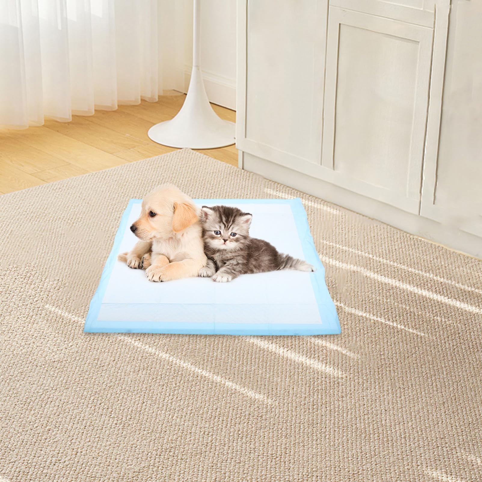 Sosoport Empapadores Ultraabsorbentes para Entrenamiento De Cachorros Casa y Almohadillas Desechables para Absorción Rápida