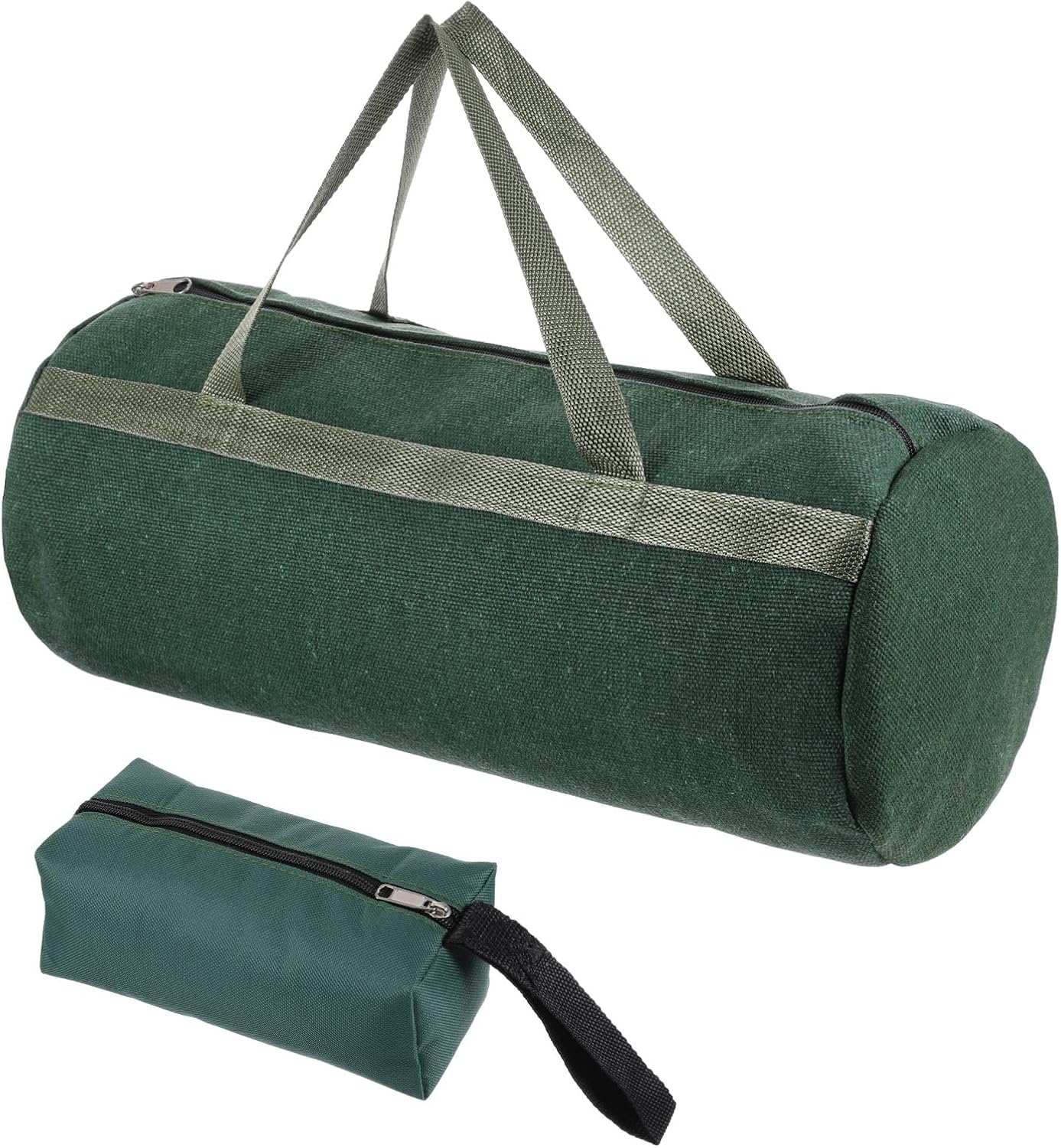 Camp Kitchen Organizer, Extra Thick Canvas Camping Tools Storage Bag Grill Utensil Holder BBQ Accessories Organizer for Outdoor Cooking, Picnics, Gifts for Men​