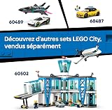 LEGO City Airport Fire Engine Truck Toy - Emergency Vehicle Model Kit w/ 4 Firefighter Minifigures - Birthday Gift Idea for 7+ Year Old Boys & Engineering Fans - 60499 - 7