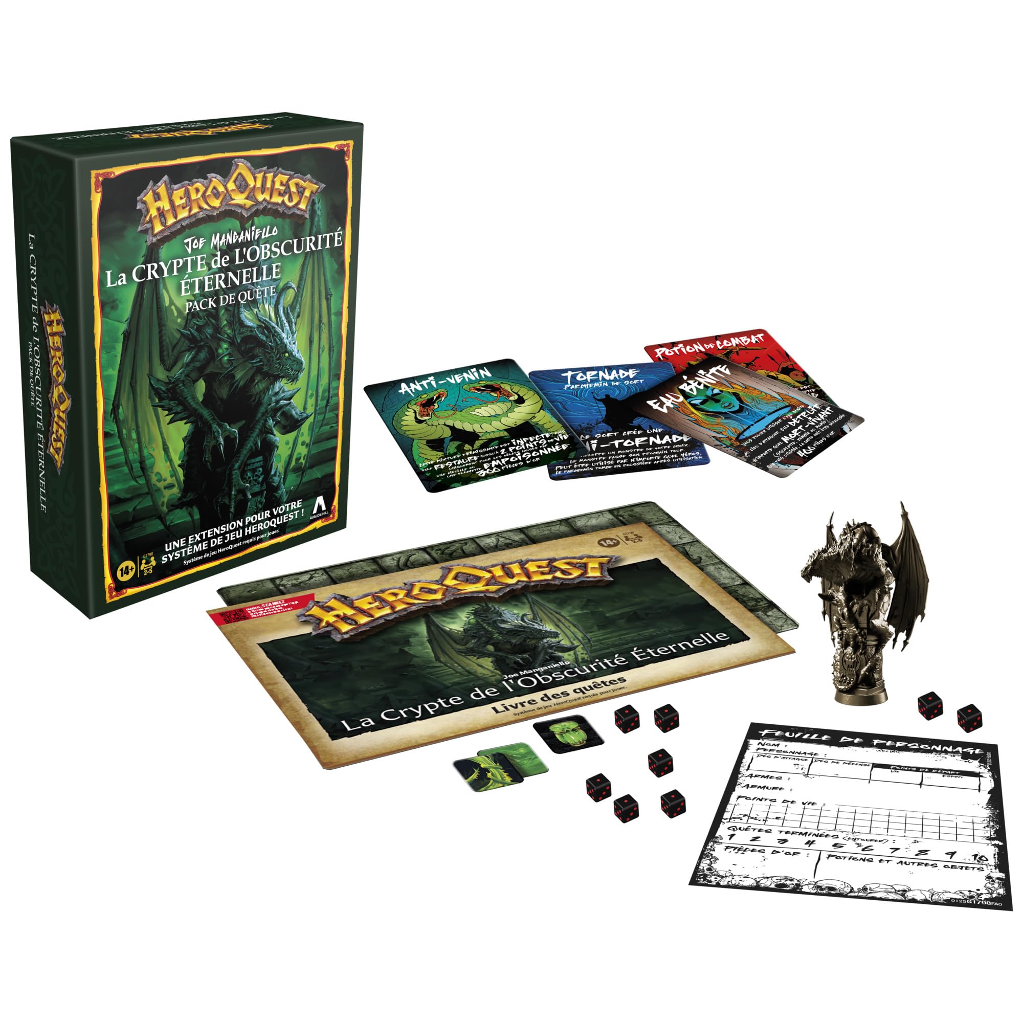 Avalon Hill HEROQUEST Crypt of Perpetual Darkness