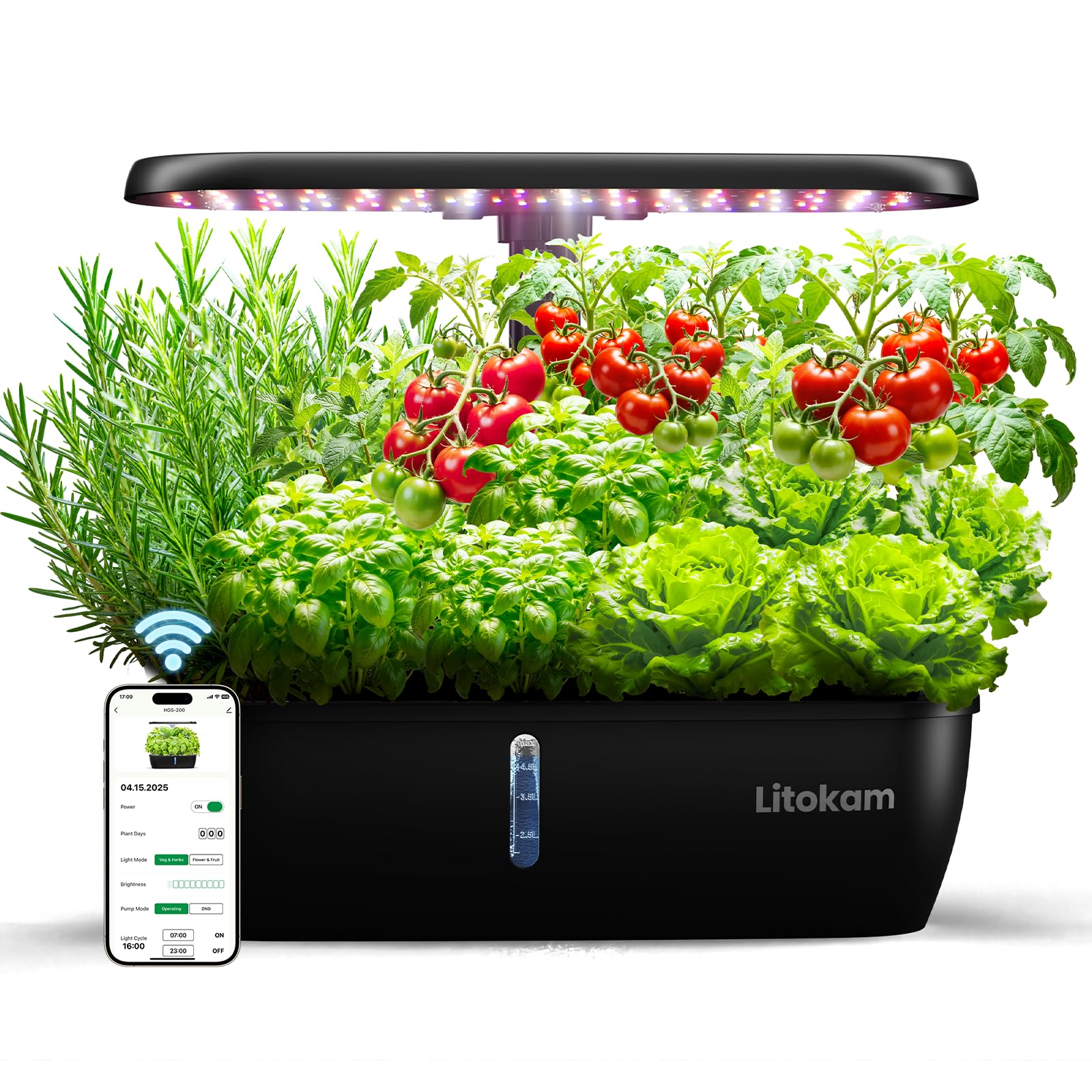 Save 30% on litokam Hydroponics Growing System Kit