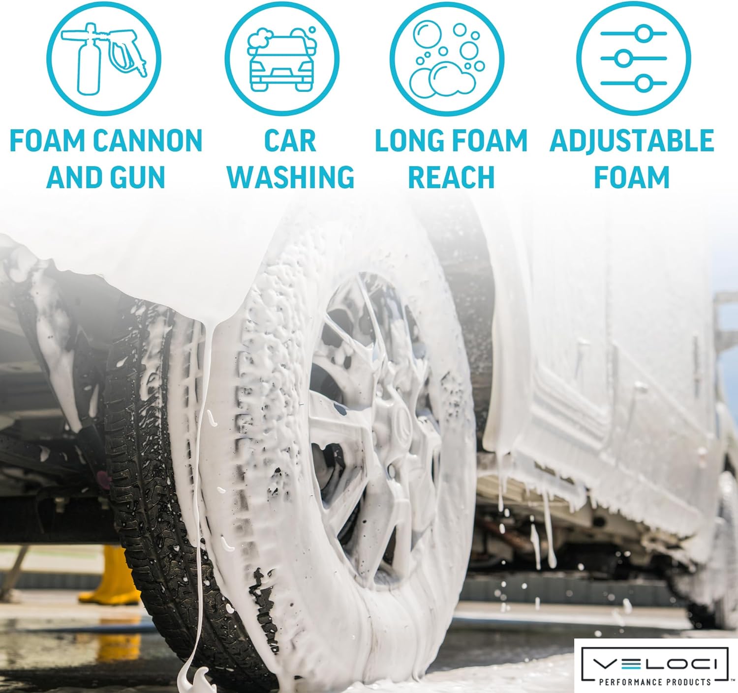 MTM Hydro Acqualine Kit 16 Pressure Washer 20” Extension Wand and SGS35 Spray Gun High Pressure Sprayer with Live Swivel 5000 PSI for Car Wash and Auto Detailing Commercial Grade