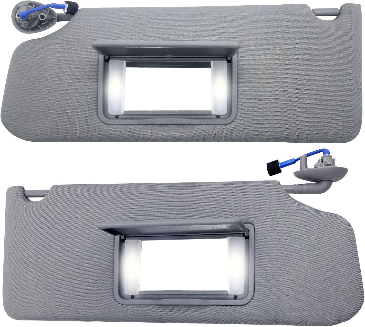 Compatible with Fits for Honda Pilot 2009-2015 Sun Visor 83280-SZA-A01ZA Color Gray (Driver & Passenger Side)