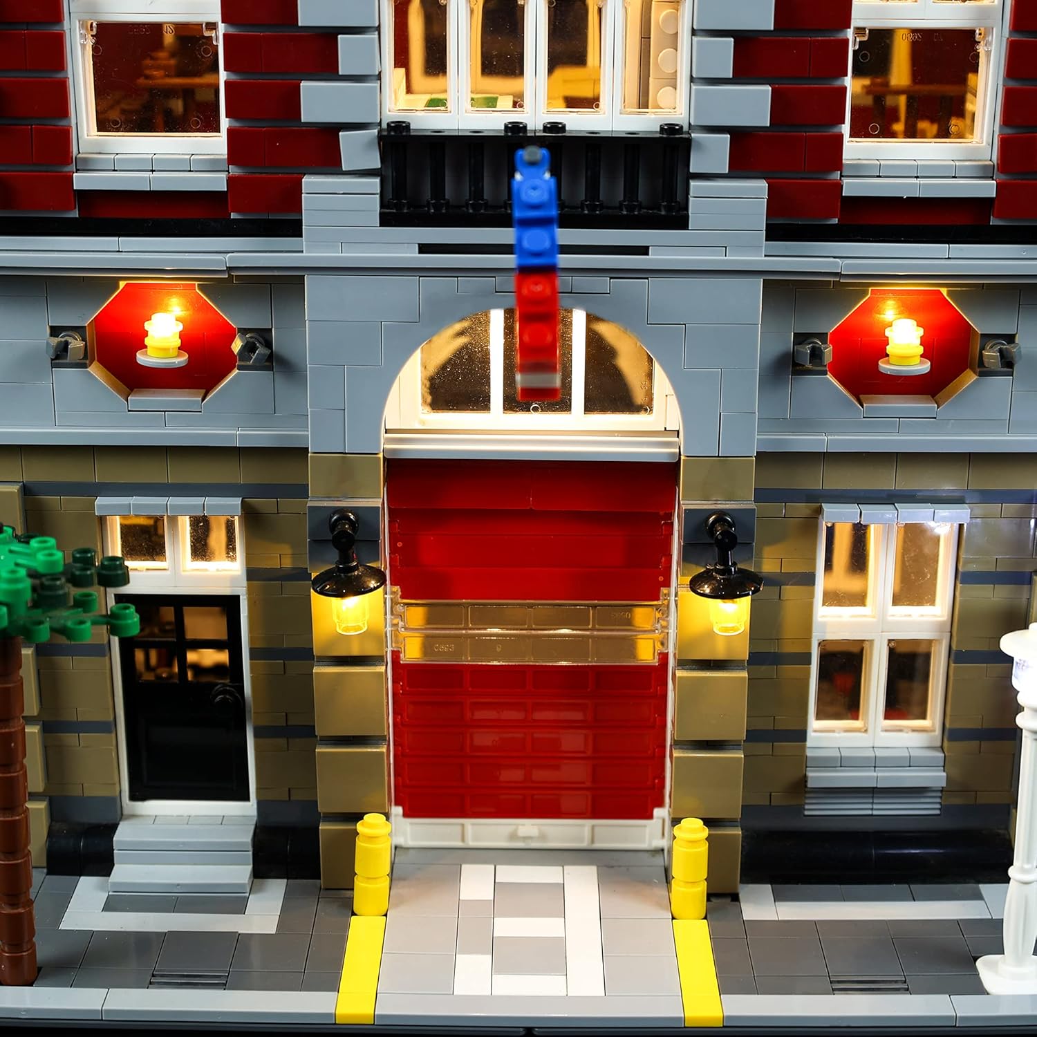 Kyglaring Led Lighting Kit for Creator Fire Brigade - Compatible with Lego 10197 Building Set - Not Include The Lego Set