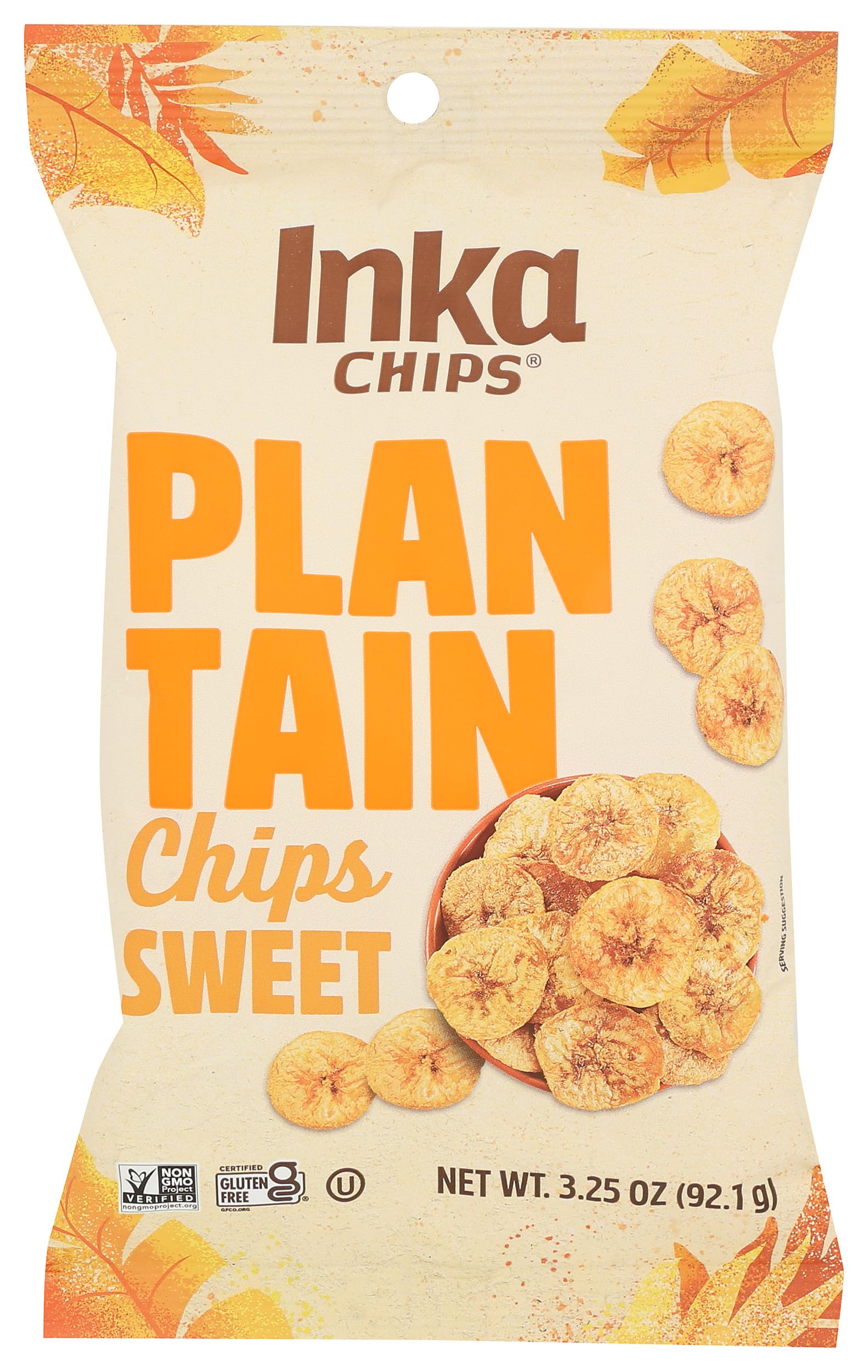Inka Crops Sweet Plantain Chips, 3.25 oz