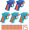 ExclusiveNERF N Series Flex Party Pack, Includes 5 N Series Blasters, with 15 N1 Darts Exclusive to N Series, Sports Shooting Toy, Indoor & Outdoor Game, Suitable for Ages 8 and