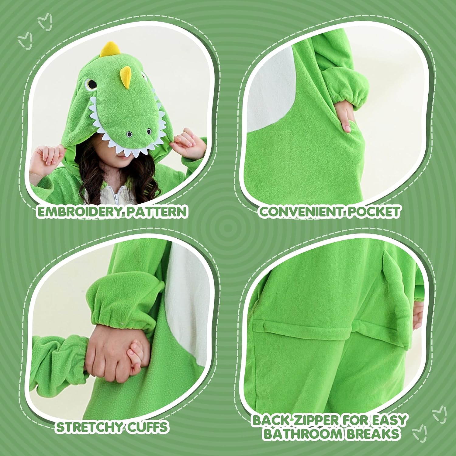Unisex Adult Children Animal Onesie Pajamas Halloween Cosplay Costume Sleepwear