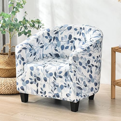 Miniatura 3 de HAOYONG Funda para silla de club, fundas elásticas para silla de bañera, fundas para silla de bañera, funda suave para sofá, protector de muebles