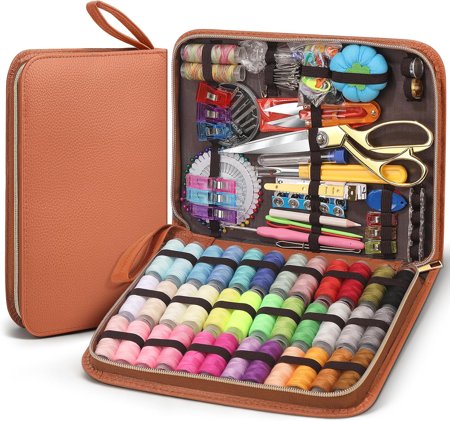 Sewing Kit for Adults and Beginners, 254-Piece Needle and Thread Repair Kit