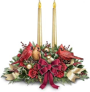 The Spirit of The Season Cardinal Songbird Table Centerpiece