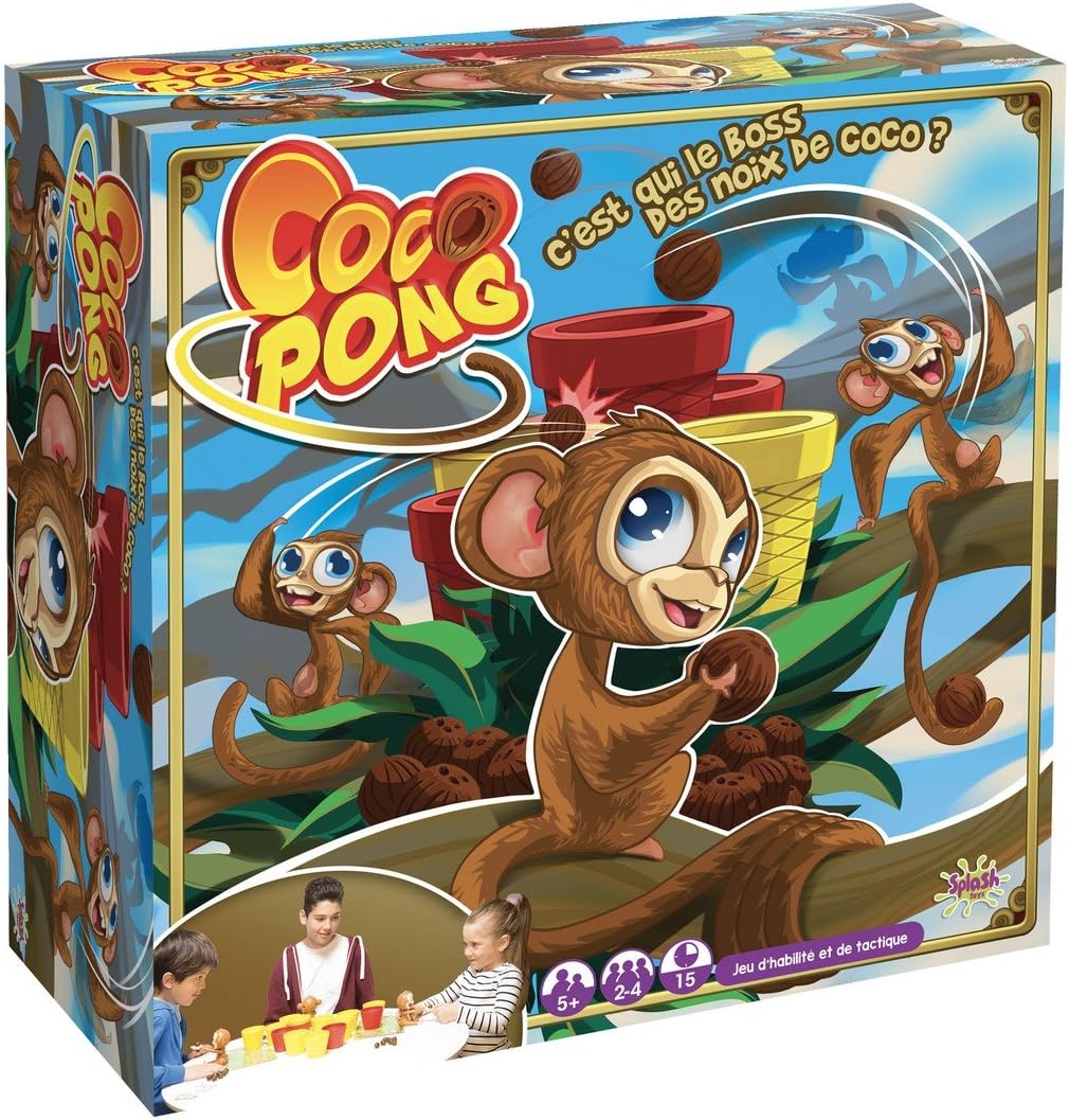 Splash Toys 30111 Action and Reflex Game Coco Pong