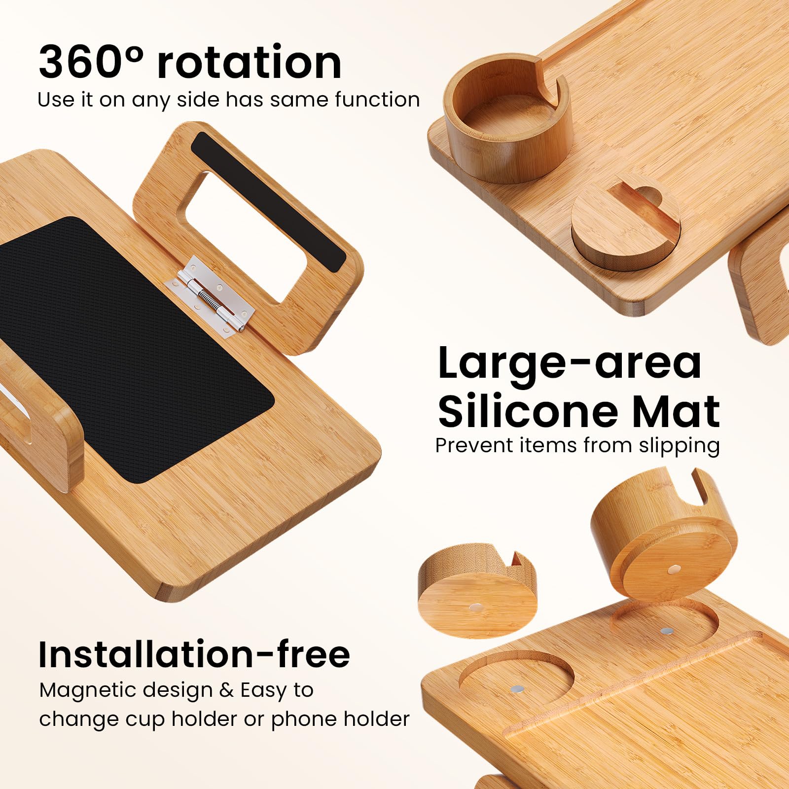 Fibogollo Plateau de canapé pliable