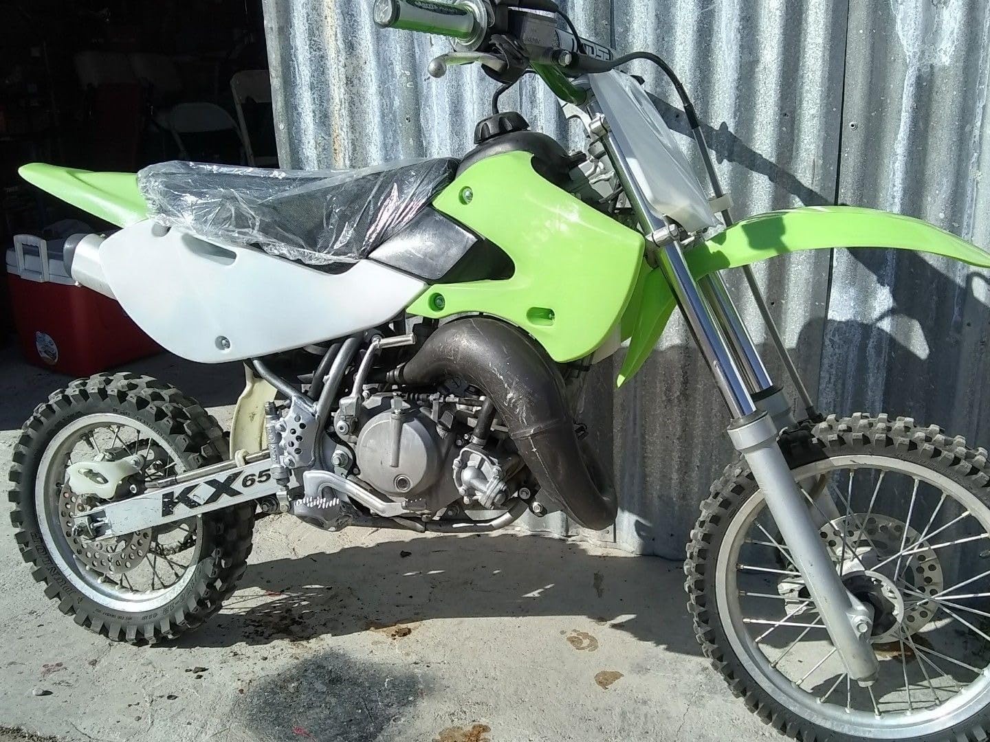 Green Fairing Kit with Plastic Fenders, Graphics & Stickers for 110cc-200cc Pit Bikes – Fits KLX110, DRZ110, KX65, RM65, Thumpstar, Pitpro, Atomix & More