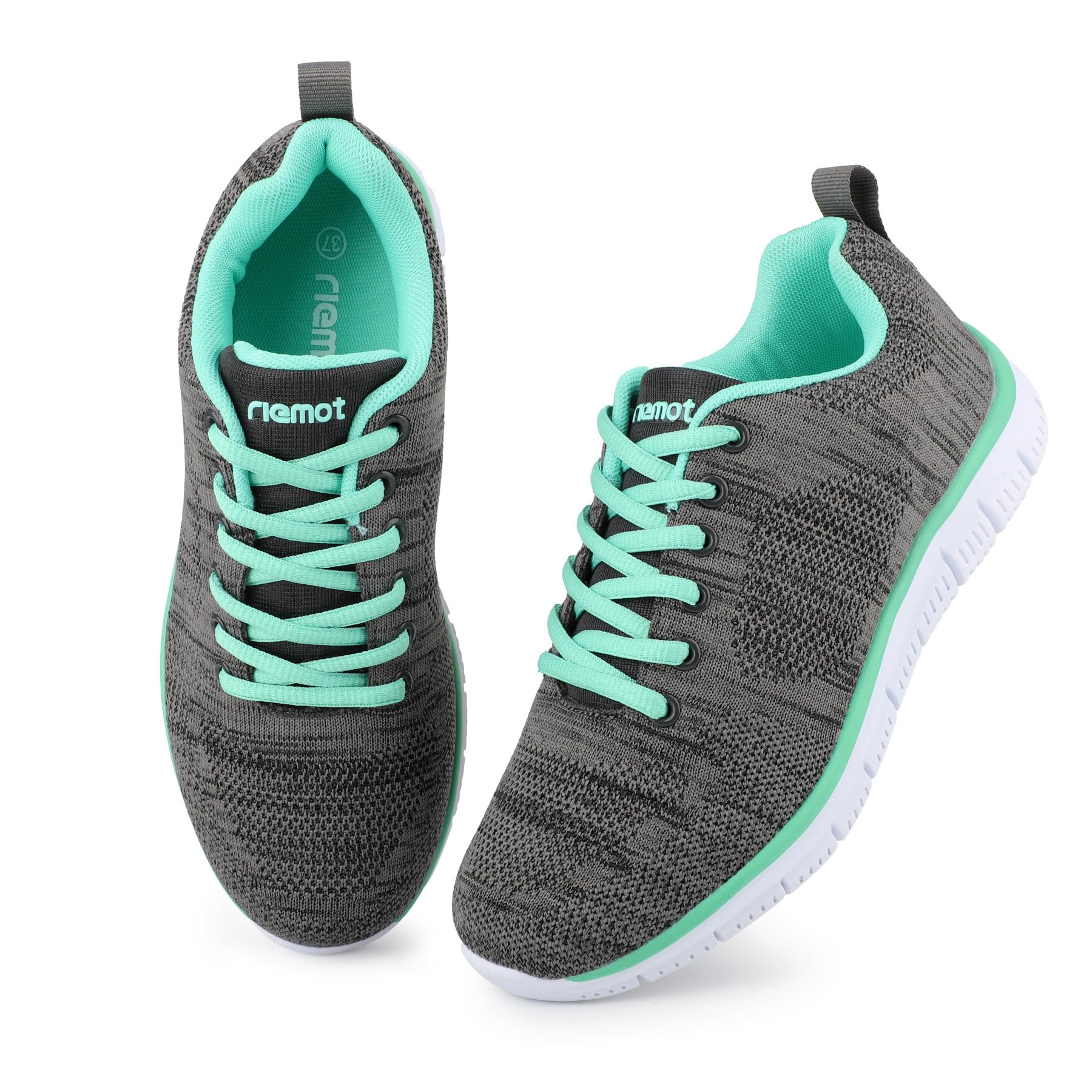 riemot Sneakers Scarpe da Ginnastica Donna Traspiranti Scarpes da Running Corsa Camminata Tennis Outdoor Fitness Sportive Scarpe Palestra Donna Sneaker per Jogging Lavoro Leggere Casual, 37-42 EU