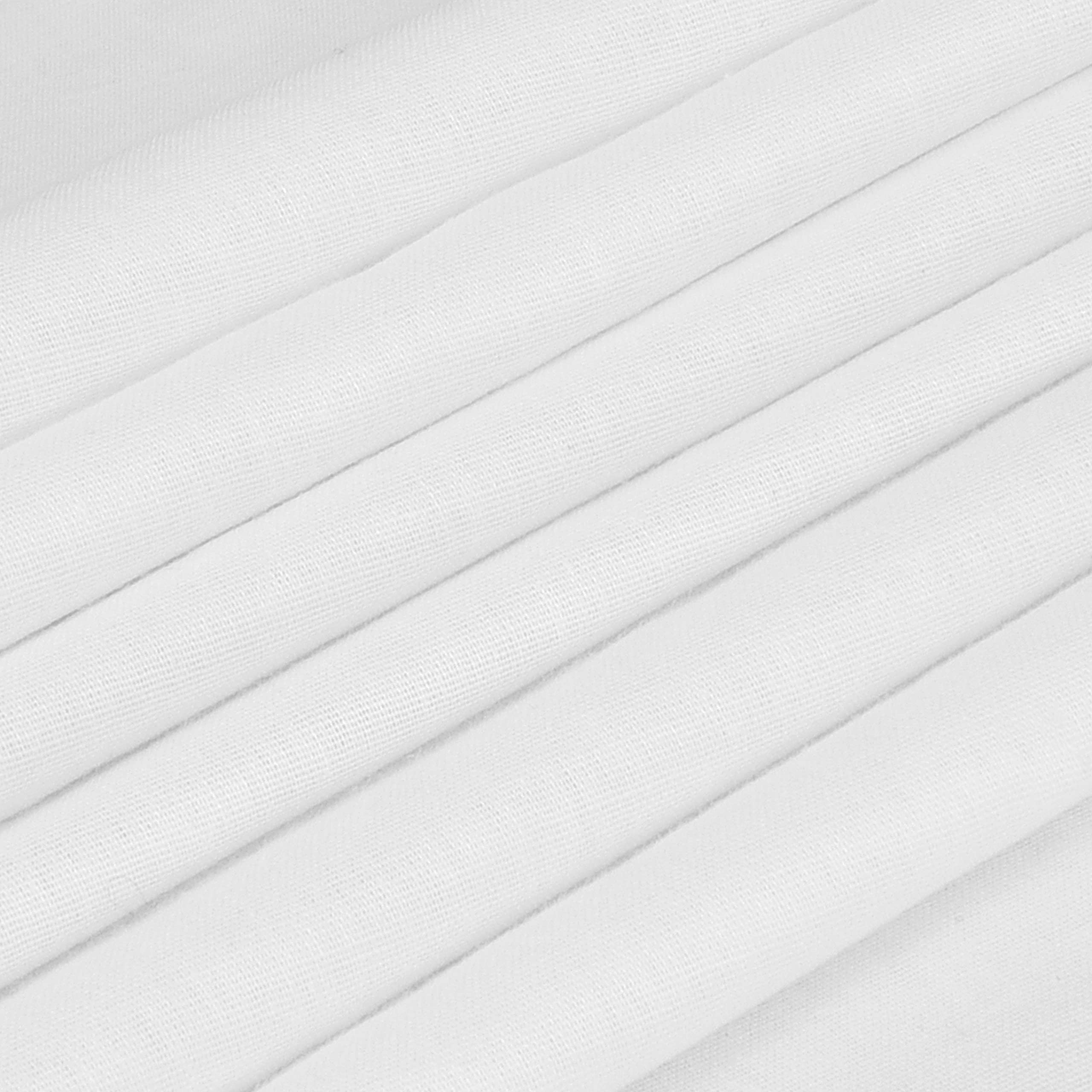 Buy Fashion Track White Cotton Fabric by The Metre UK 58 Inches / 147