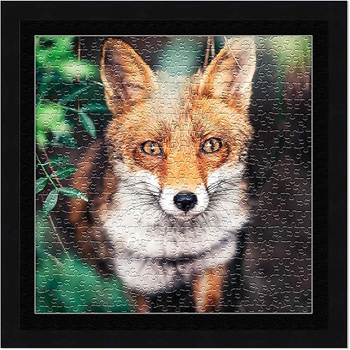 Miniatura 64 de Poster Palooza 16x20 Jigsaw Puzzle Frame Kit - Kit Includes Puzzle Glue Sheets, Black Wood Puzzle Frame with White Mat, UV Acrylic, Backing, Hanging