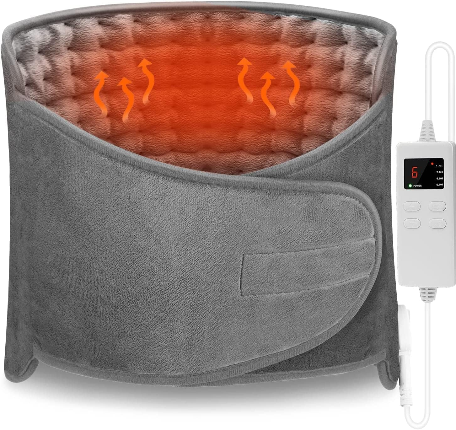 Electric Heating Waist Pad, Heating Pads for Back Pain Relief with 6