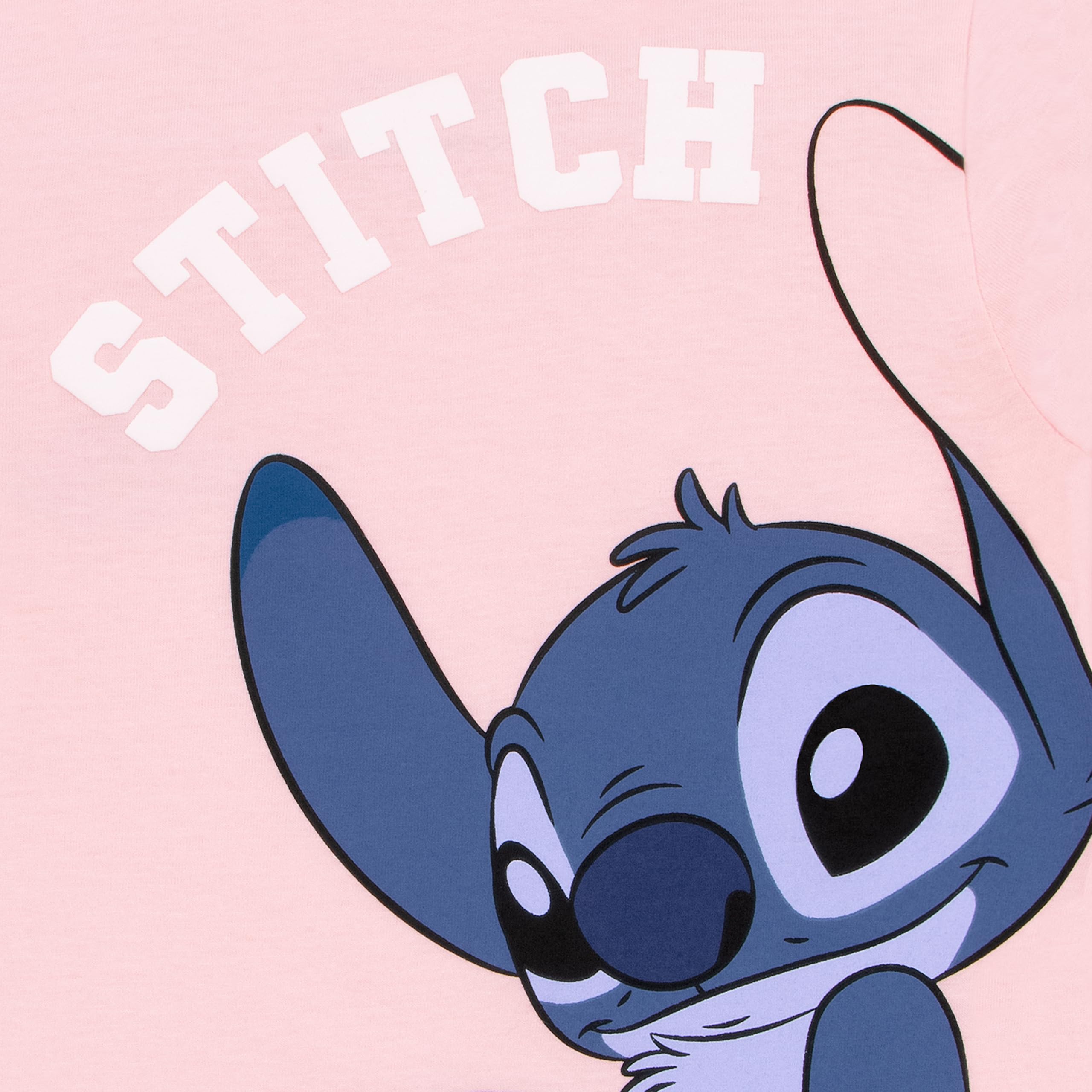Disney Koszulka z Długim Rękawem Lilo i Stitch, Ubrania Stitch Dla Dziewczynek, Dziewczęce T-shirty