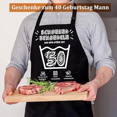 Grappig Grill Schort – Polyester, Waterdicht, Grappige Opdruk, Perfect Voor BBQ, Koken En Feestjes 3 miniatura