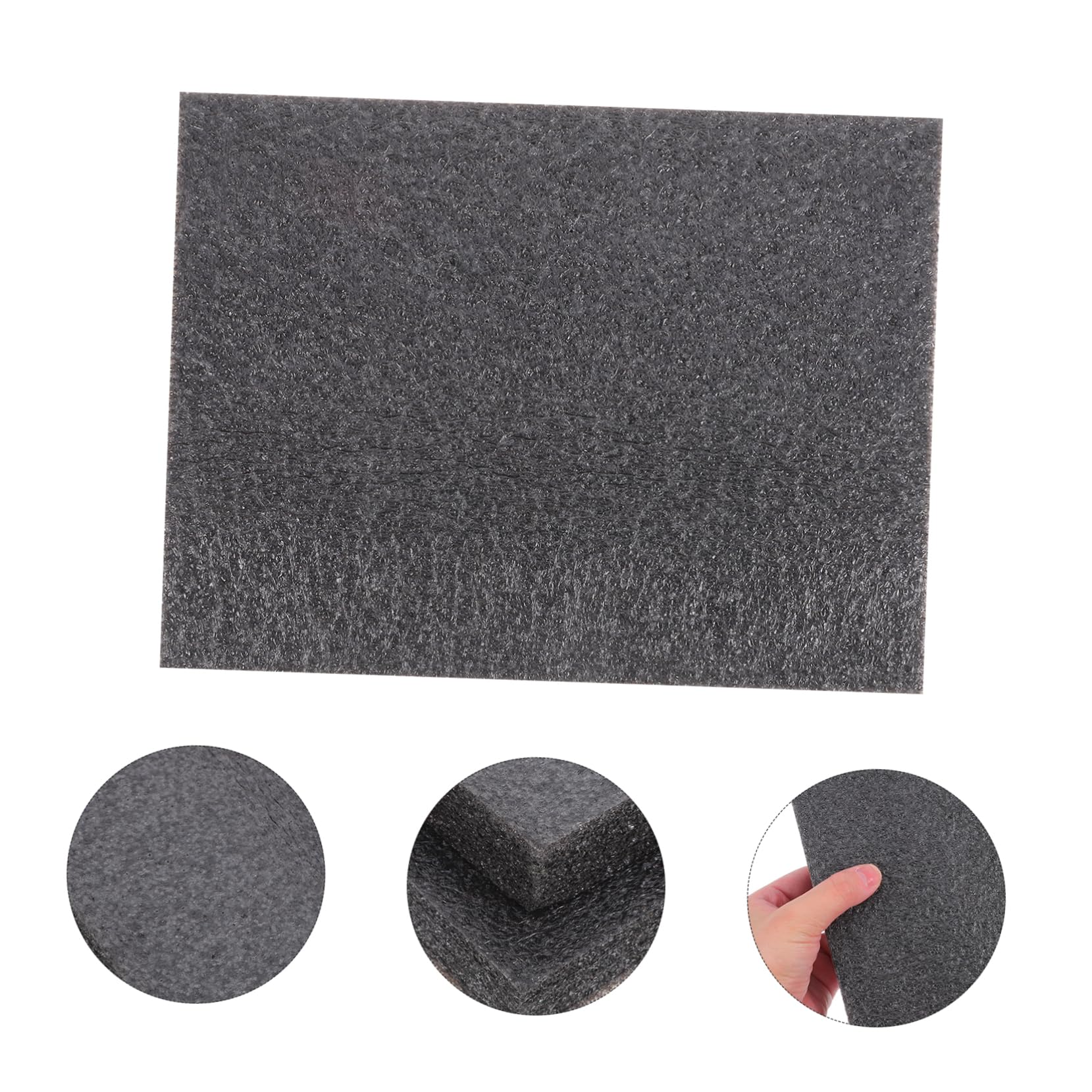 Veemoon 2pièces Mousse pour Loisirs Créatifs Découpe Facile Coton Perlé Inserts Emballage Coussinets Mousse Protection Douce pour Bricolage