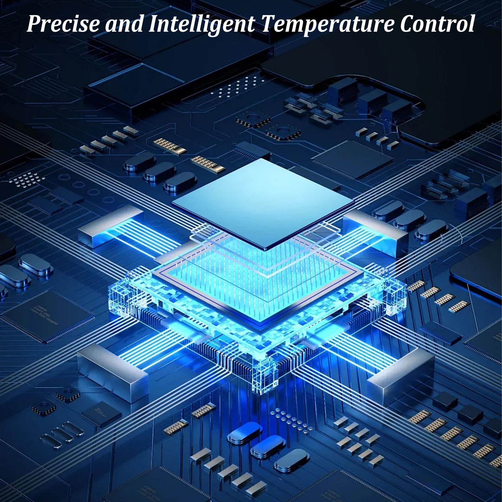 PCB Heizstation, 550W Lötstation Heizplatte mit LED Anzeige, Mikrocomputer Elektrische Vorwärmung Rework Heater Vorheizen Station für Komponentenerwärmung Elektronische Reparatur, Heimwerker