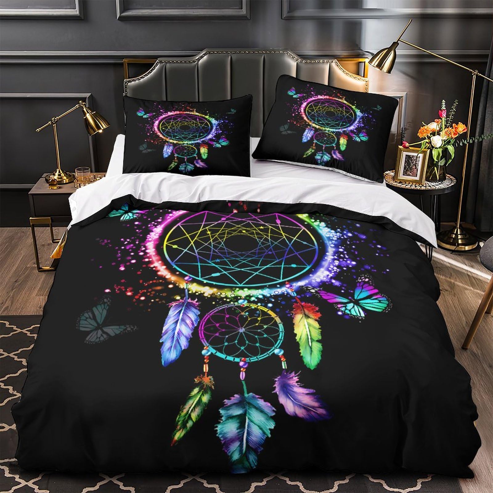 Linge de lit dreamcatcher 220x240 pour une chambre zen et spirituelle