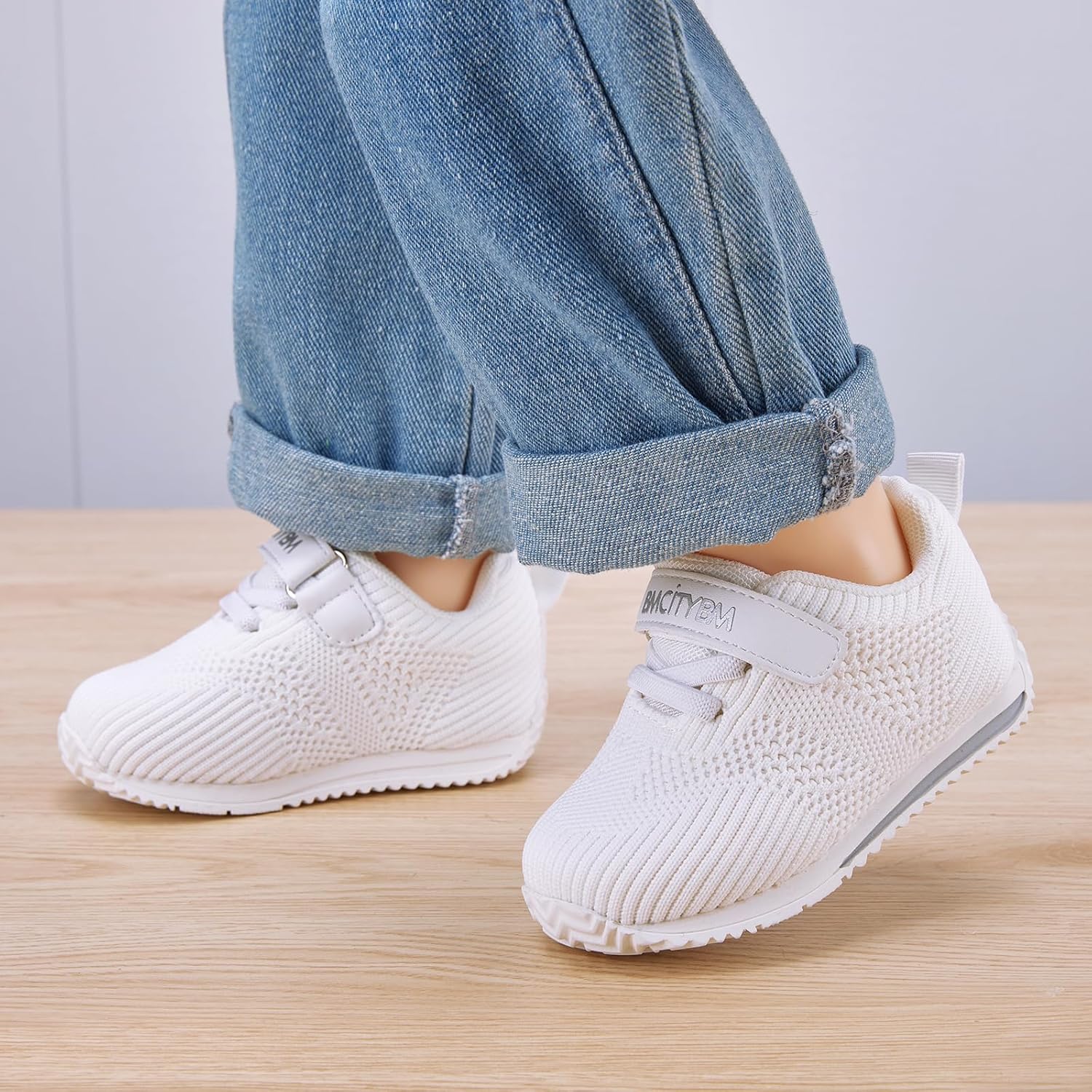 BMCiTYBM Baby Boy Girl Shoes Breathable Mesh Walking Shoes Lightweight Non-Slip Sneakers Infant First Walkers 6 9 12 18 24 Month - Image 2